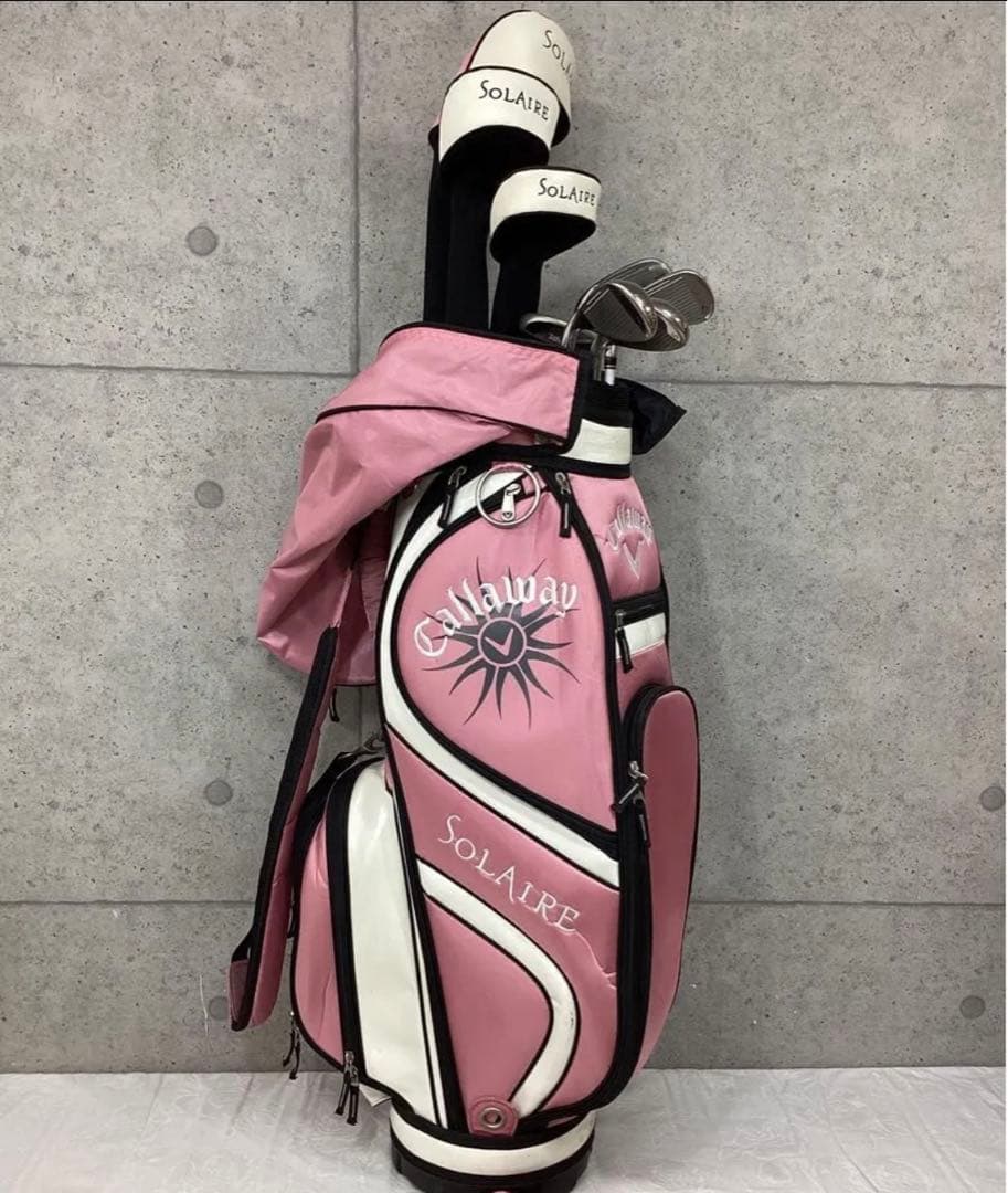 キャロウェイ ソレイユ　レディース ゴルフクラブセット キャディバッグ