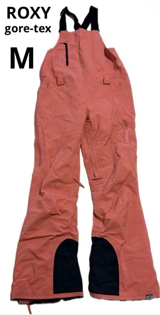 ロキシー　ゴアテックス　ビブパンツ　ピンク　M