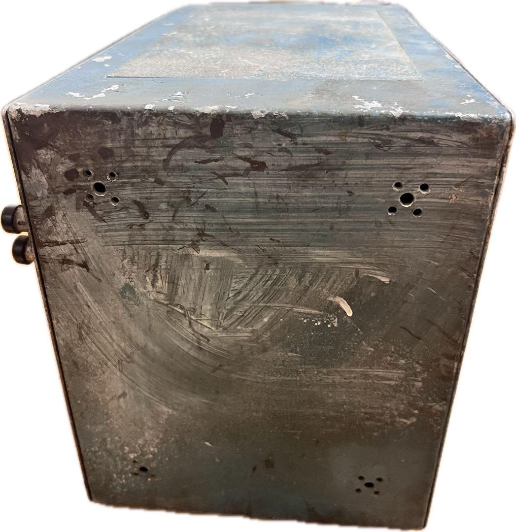 【私設博物館放出品】旧日本軍 航空無線電源装置昭和15年製 真空管内蔵 送料無料