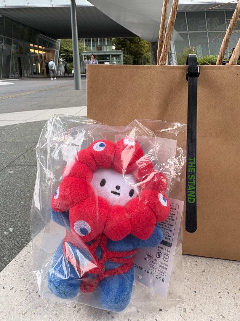 新品⭐︎希少！ミャクミャク きっこうちゃん ぬいぐるみキーホルダー