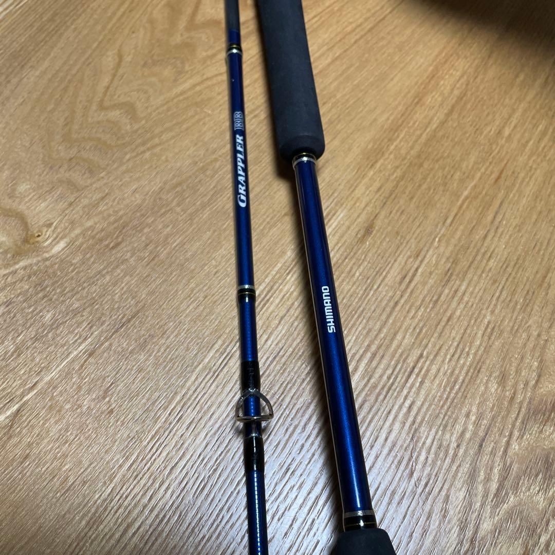 Shimano グラップラー bb b632ライトジギングロッド 青　　☆美品☆