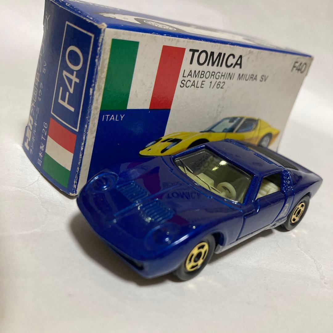 トミカ外国車シリーズ、ランボルギーニミラSVです。日本製