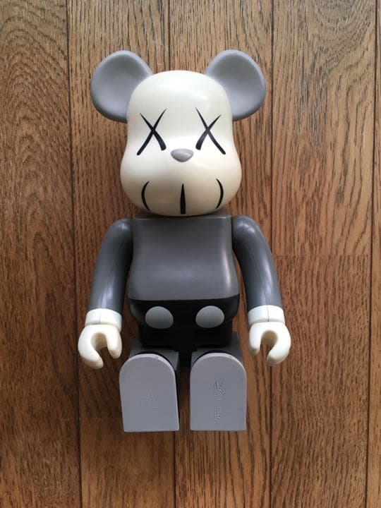 フィギュア ベアブリック 400％ 1st グレー