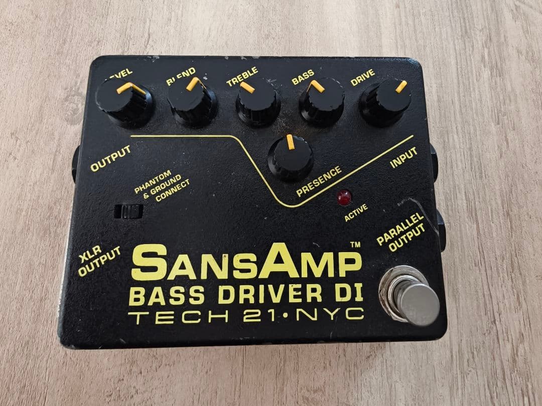 TECH21 SANSAMP Bass Drive DI 初期型