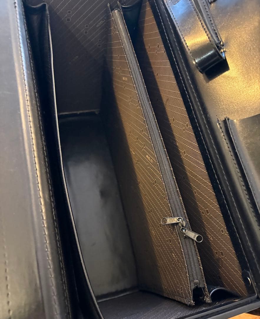 希少！JAL 日本航空 旧ロゴ 純正パイロットケース パイロットバッグ 黒