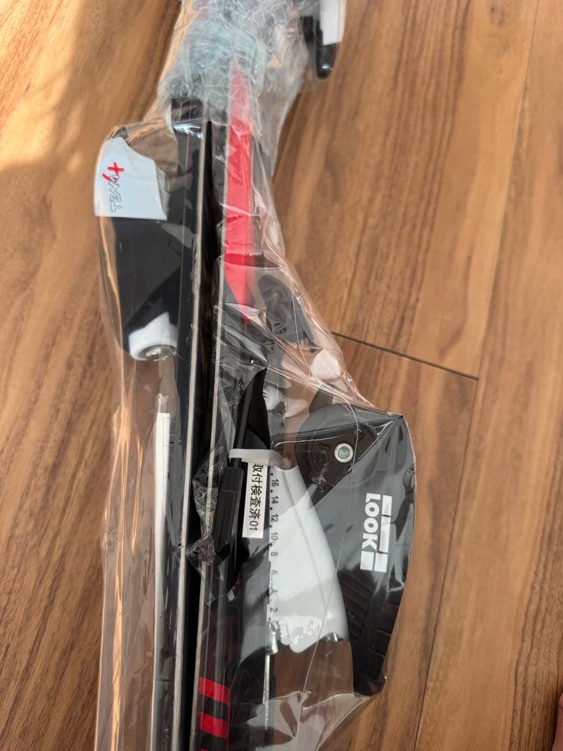 ジュニア　スキー板　100㎝ SWALLOW LOOKビンディング　セット