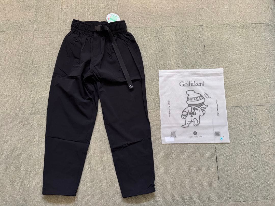 Golfickers ブラック パンツ M