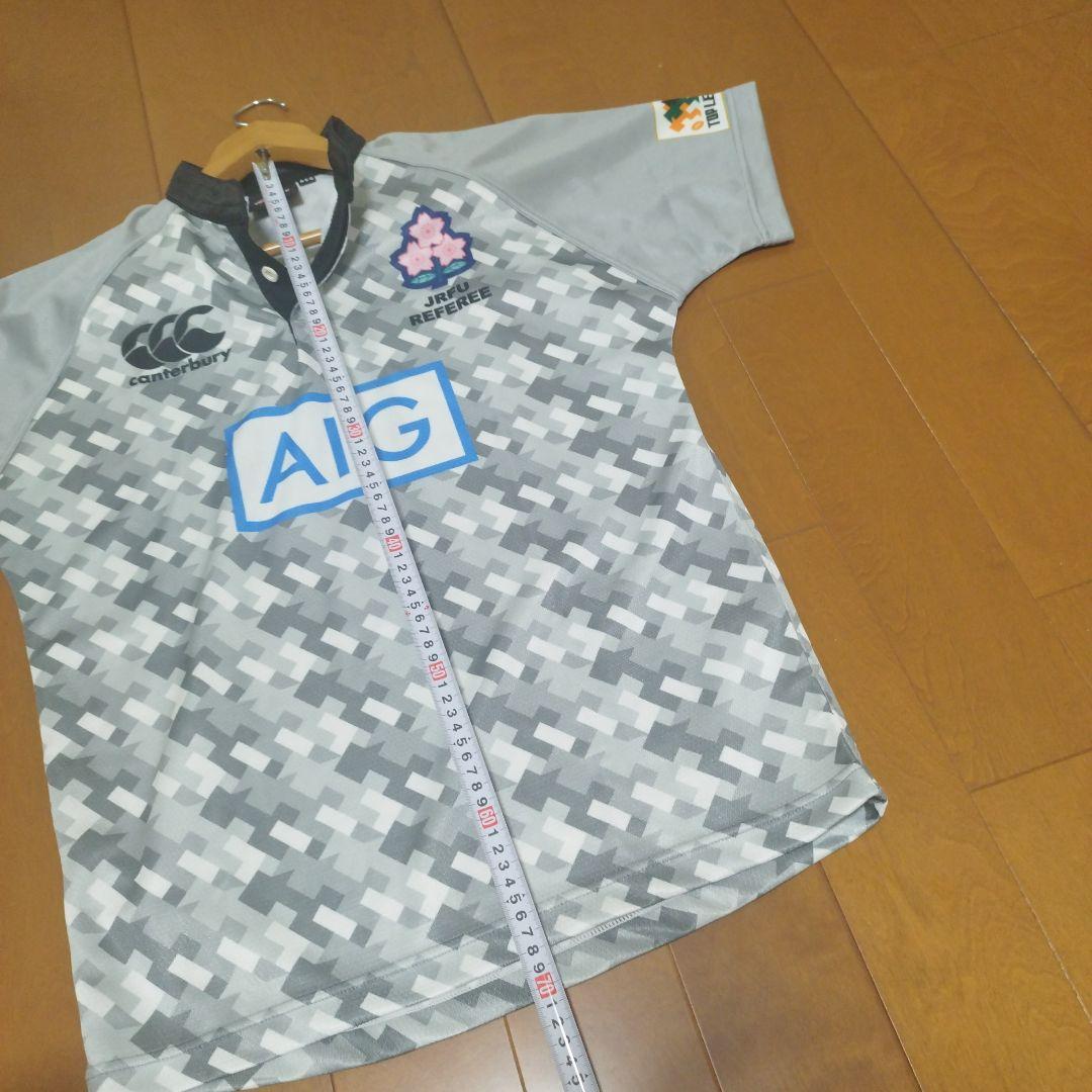 canterbury JRFU レフリー ラグビー AIG 審判員 Lサイズ