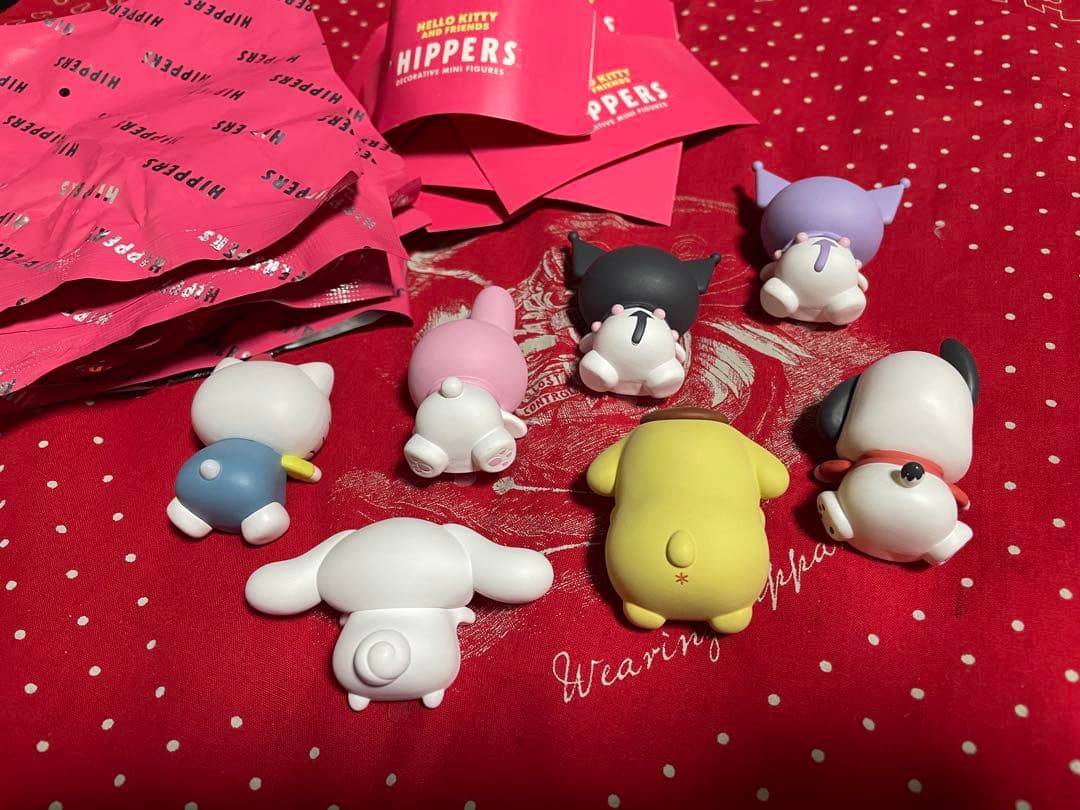 ヒッパーズ サンリオ ミニフィギュア 全7種set