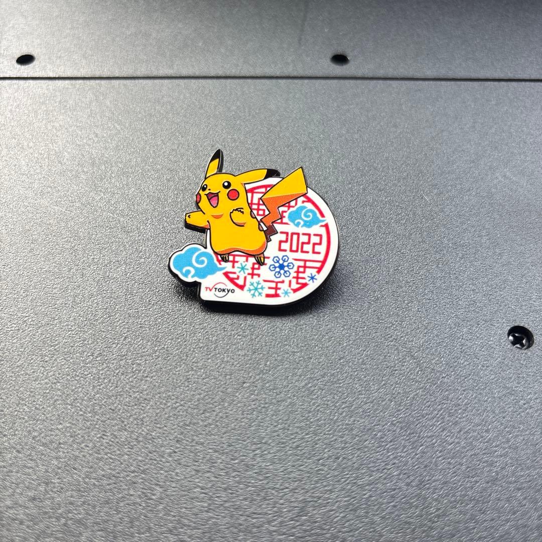 北京Beijing 2022 五輪　ピカチュウ　テレ東　メディア ピンバッチ