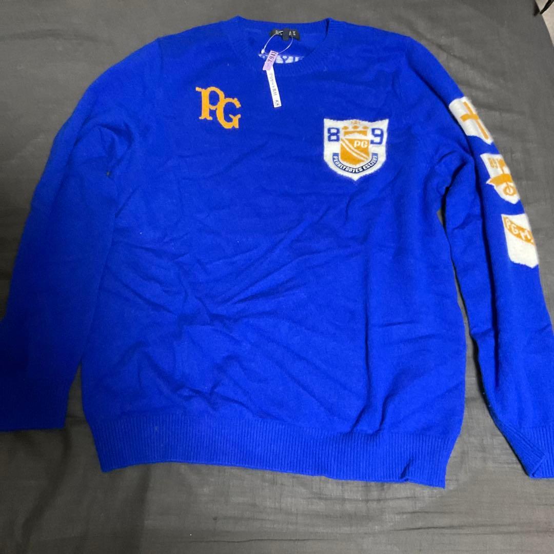 パーリーゲイツカシミヤ100%入りゴルフセーター