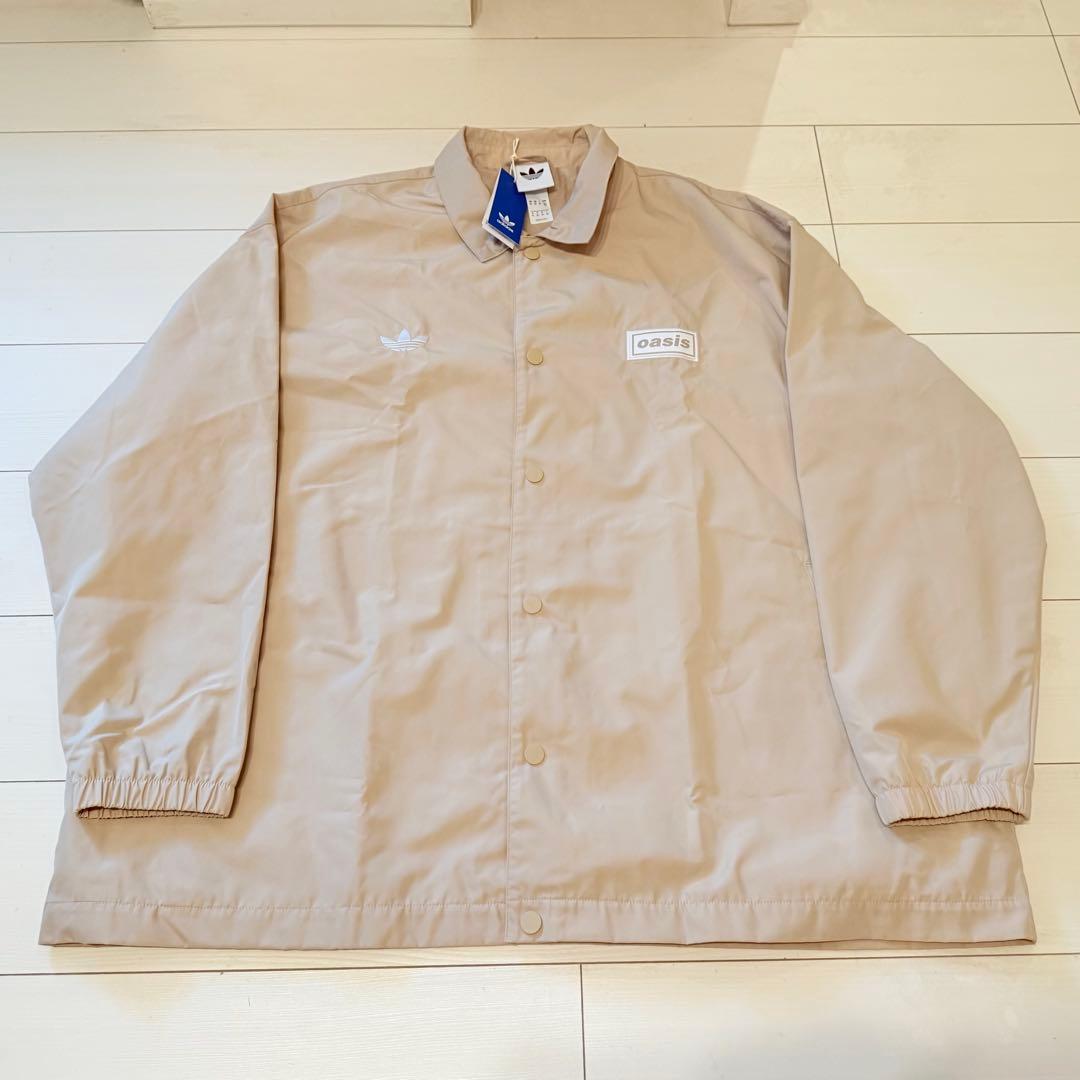 〓新品〓 Live '25 Adidas Coach Jacket Stone