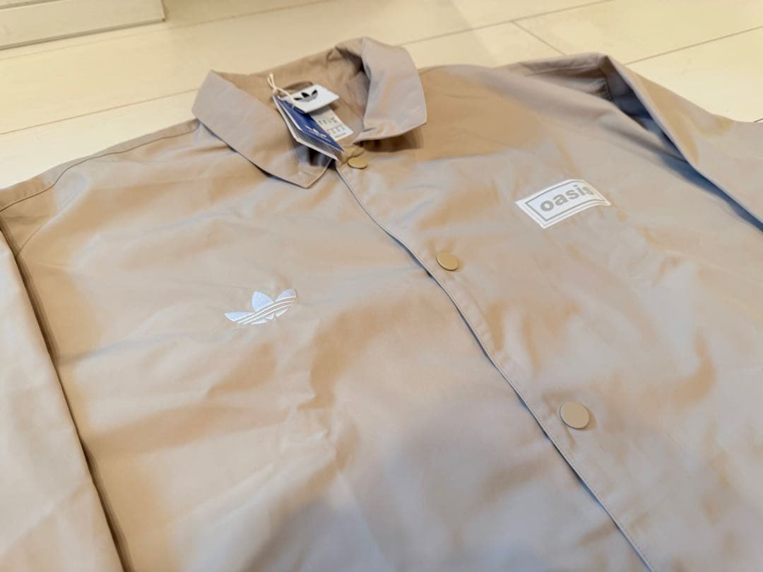 〓新品〓 Live '25 Adidas Coach Jacket Stone