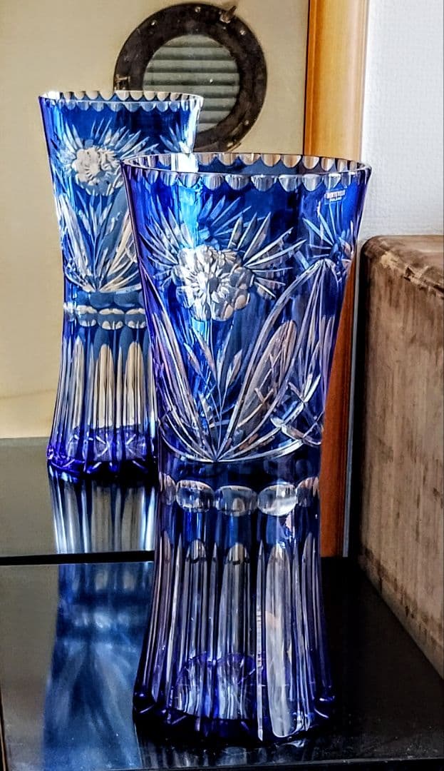 【Hortensja】 大型花瓶 ポーランド製