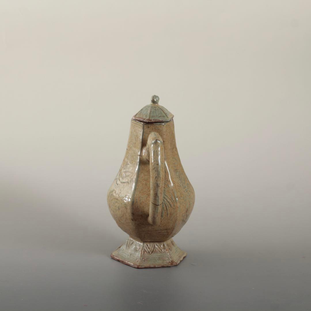 青磁 水注 酒注 酒器 中国美術 古美術 骨董 古道具 アンティーク 煎茶道具