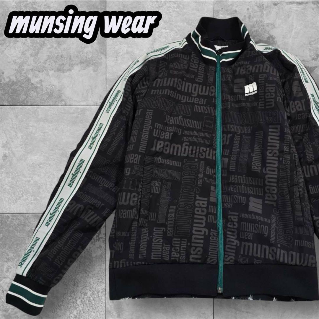 munsing wear 【マンシングウェア】ジャケット 黒 M ゴルフウェア