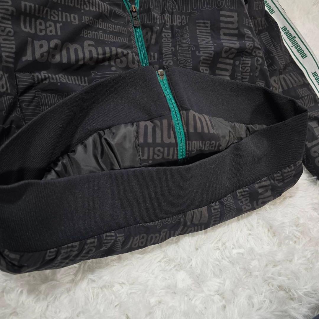 munsing wear 【マンシングウェア】ジャケット 黒 M ゴルフウェア