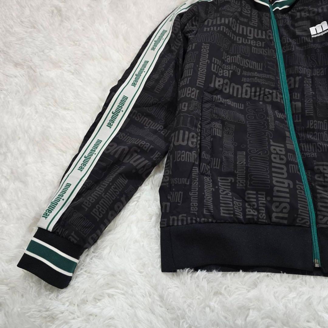 munsing wear 【マンシングウェア】ジャケット 黒 M ゴルフウェア