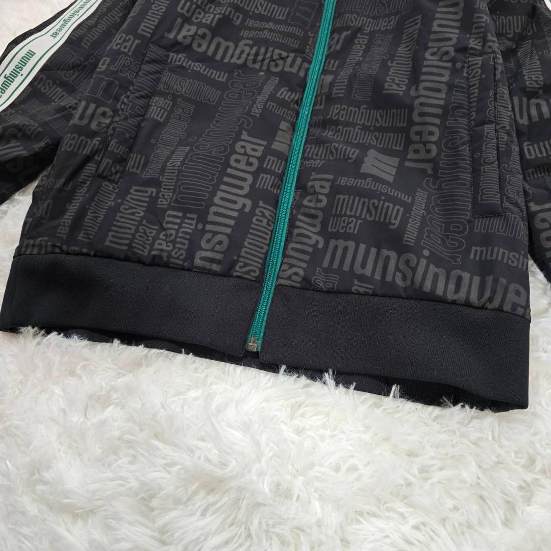 munsing wear 【マンシングウェア】ジャケット 黒 M ゴルフウェア