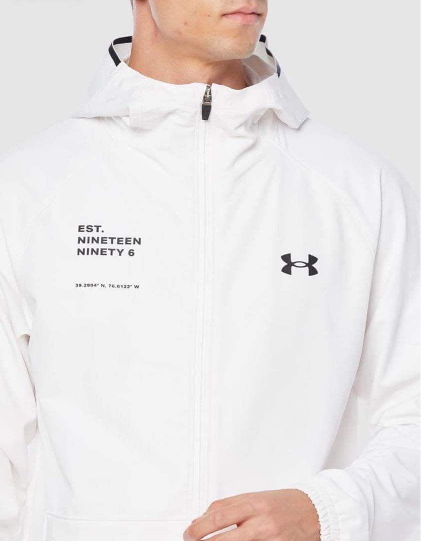Under Armour ウィンドブレーカー 裏起毛ホワイト