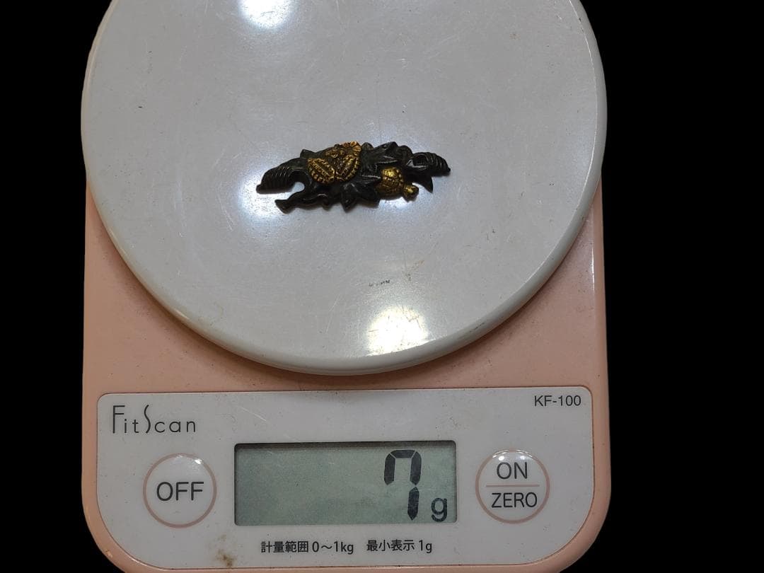 目貫 刀装具 鍔 日本刀 真剣 刀 骨董 アンティークコレクション 短刀 拵え3