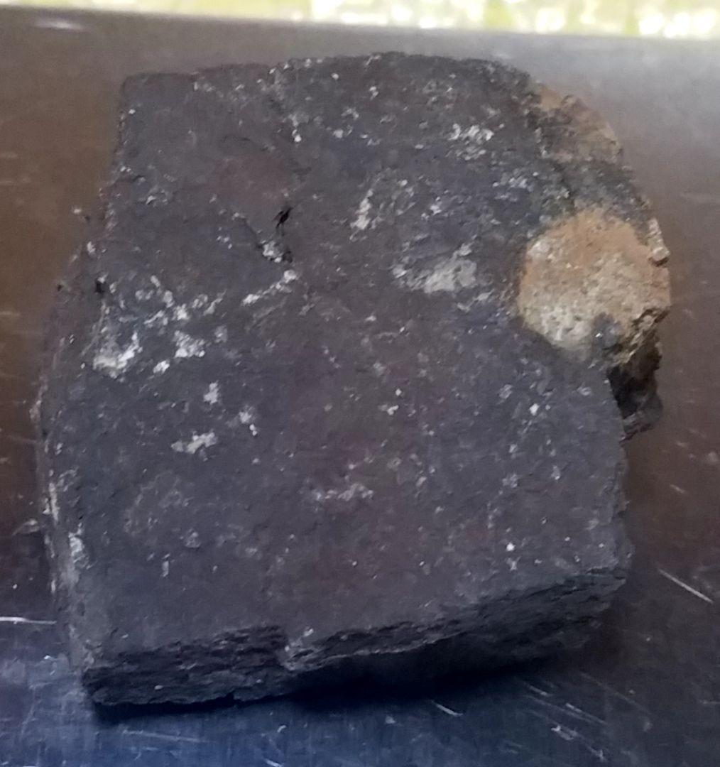 骨董品　鉱物　天然石　花岡鉱山産 黒鉱鉱石