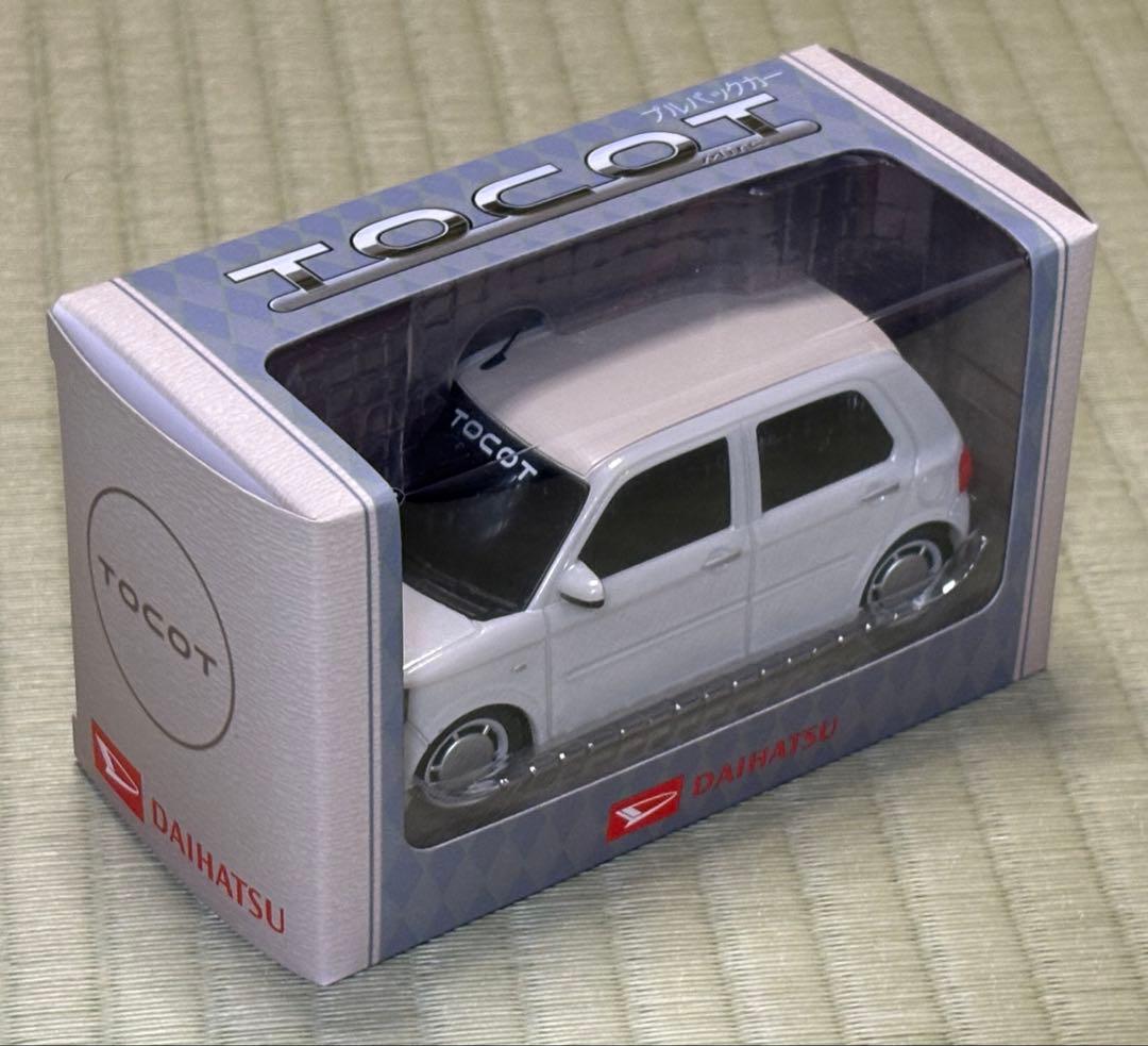 プルバックカー DAIHATSU ダイハツ トコット パールホワイトⅢ