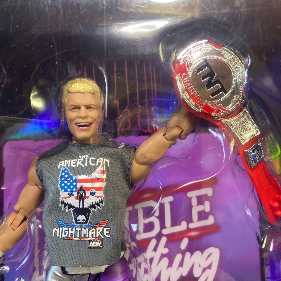 プロレス　フィギュア　WWE ADW コーディ・ローデス　新日本プロレス