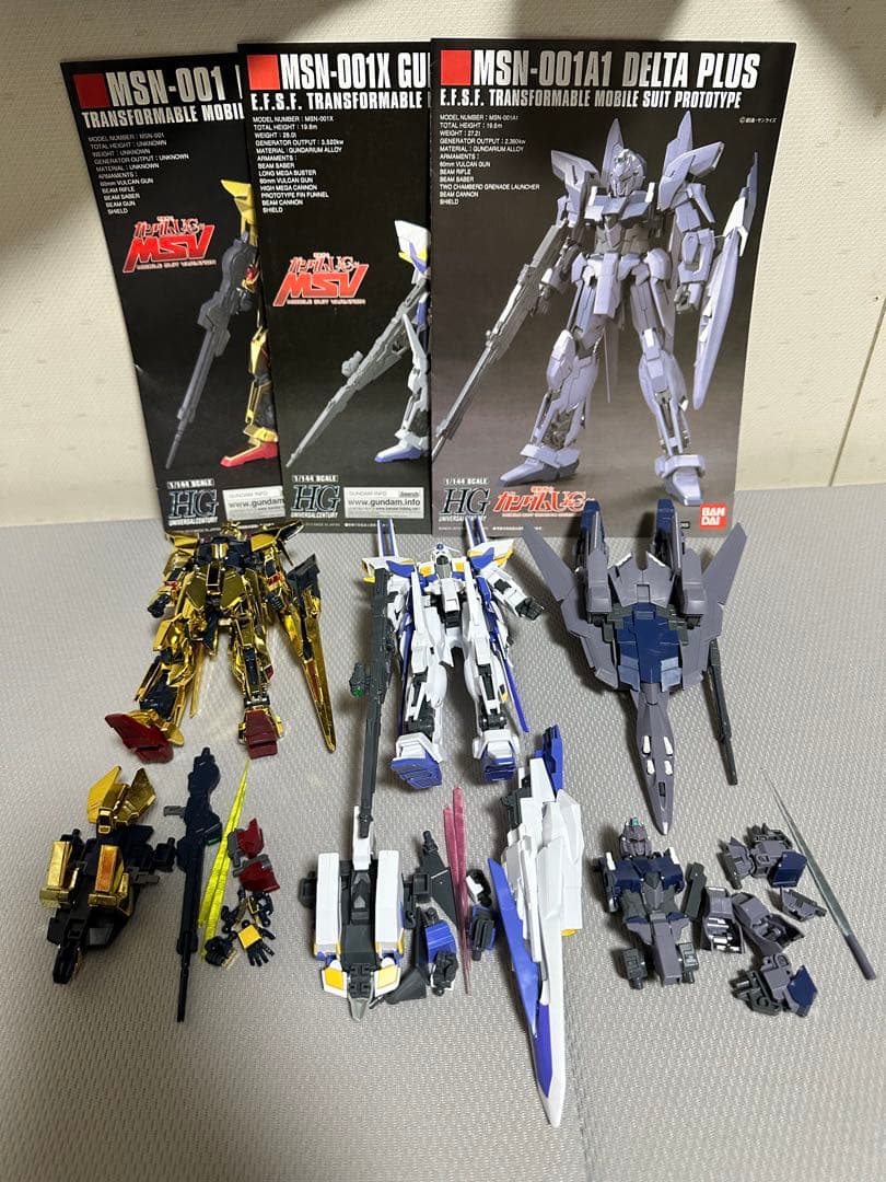 HG ガンプラ デルタプラス デルタガンダム ガンダムデルタカイ まとめ売り