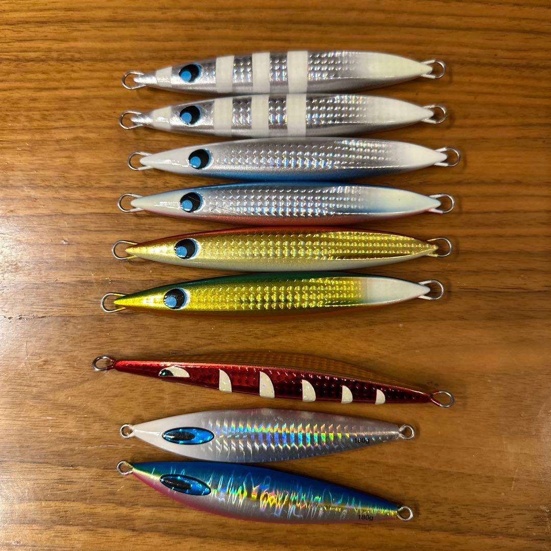 FKジグ　ウロコジグ　180g 9本まとめて