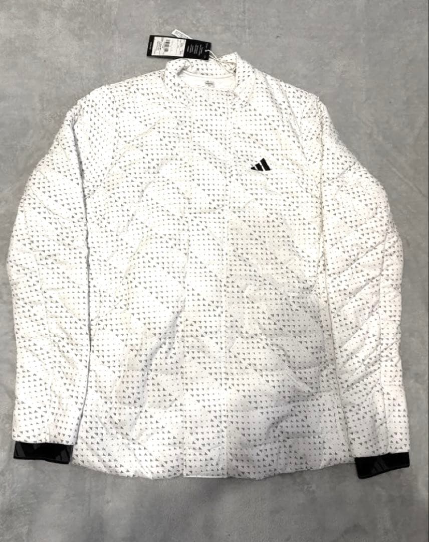 【新品タグ付き】adidas レディースジャケットホワイト (S)