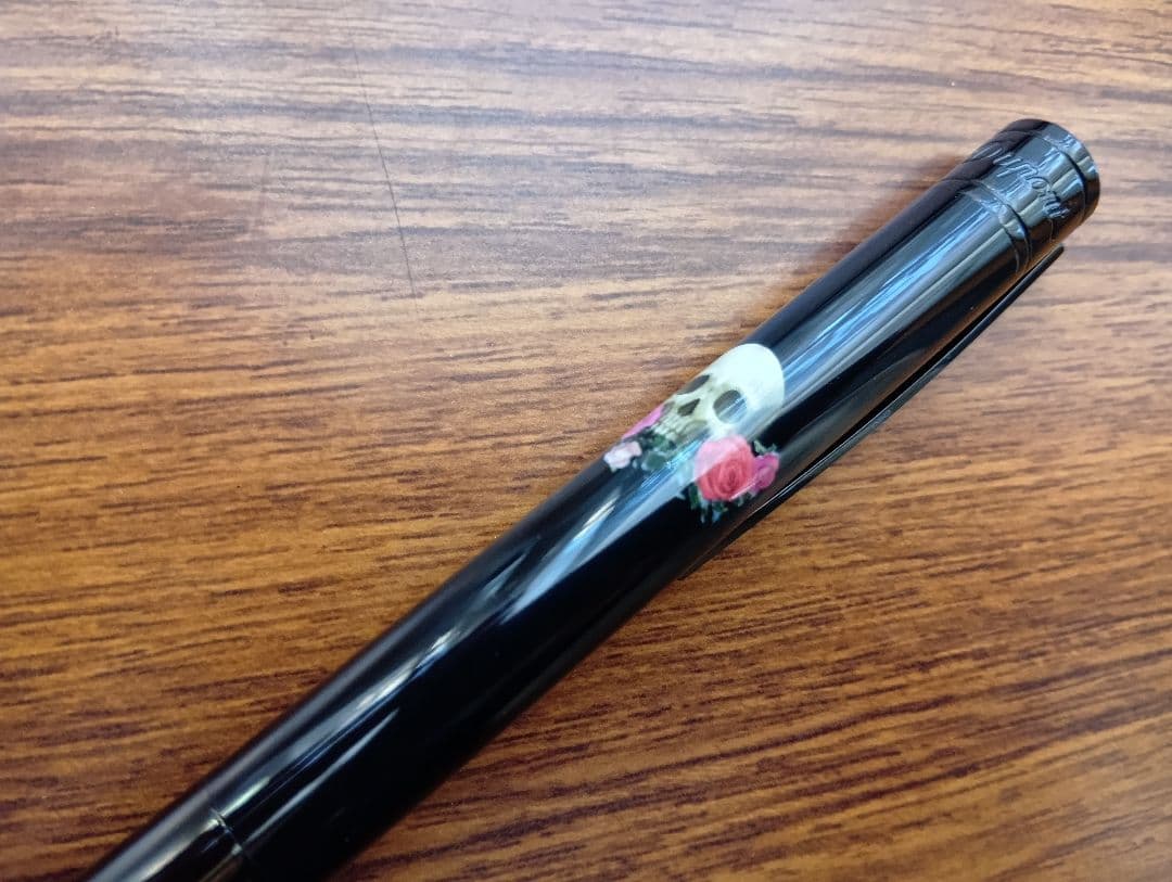 S.T Dupont ボールペン D-イニシャル メメントモリ