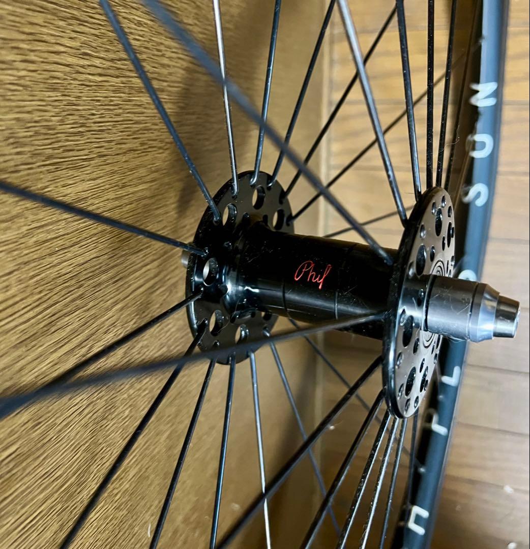 Phil wood proトラックハブ　手組みピストホイールセット