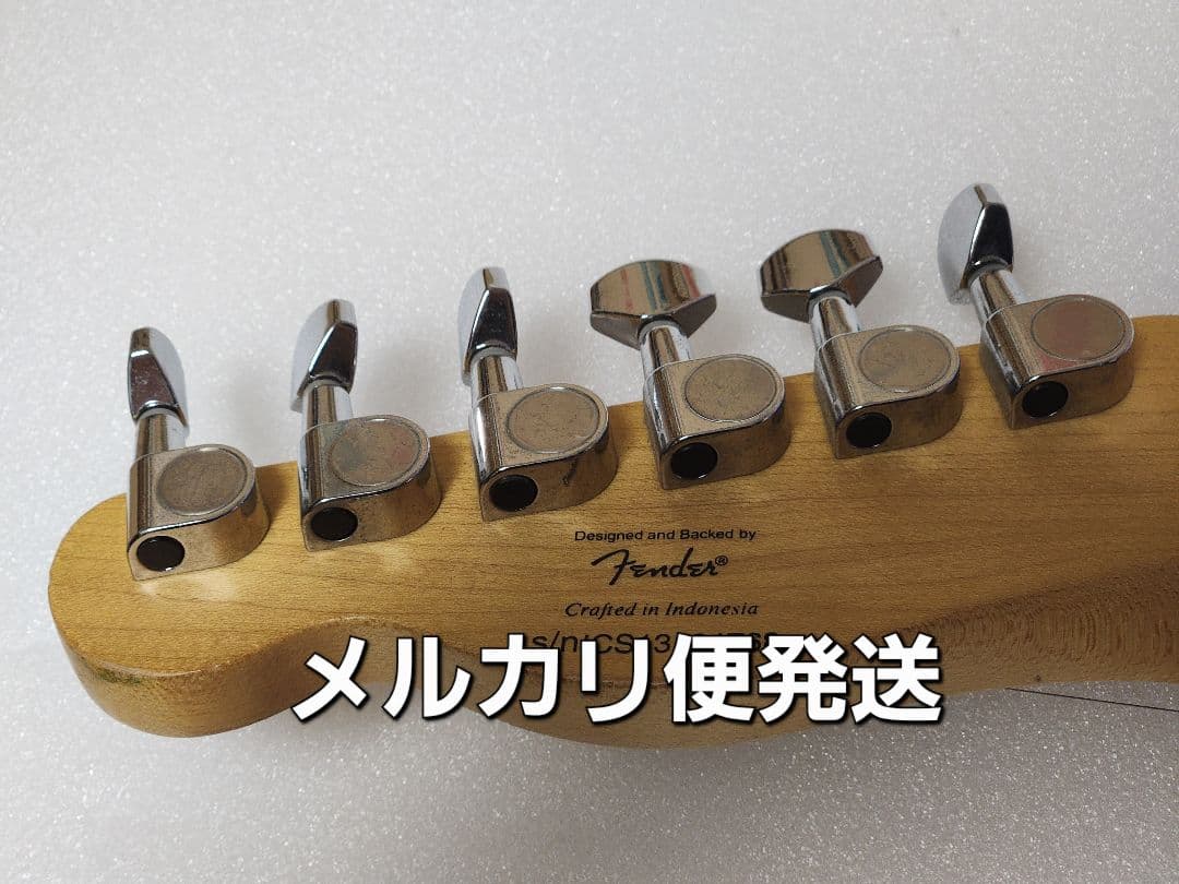 改造スクワイヤーSQUIER '51 キャンディアップルレッド