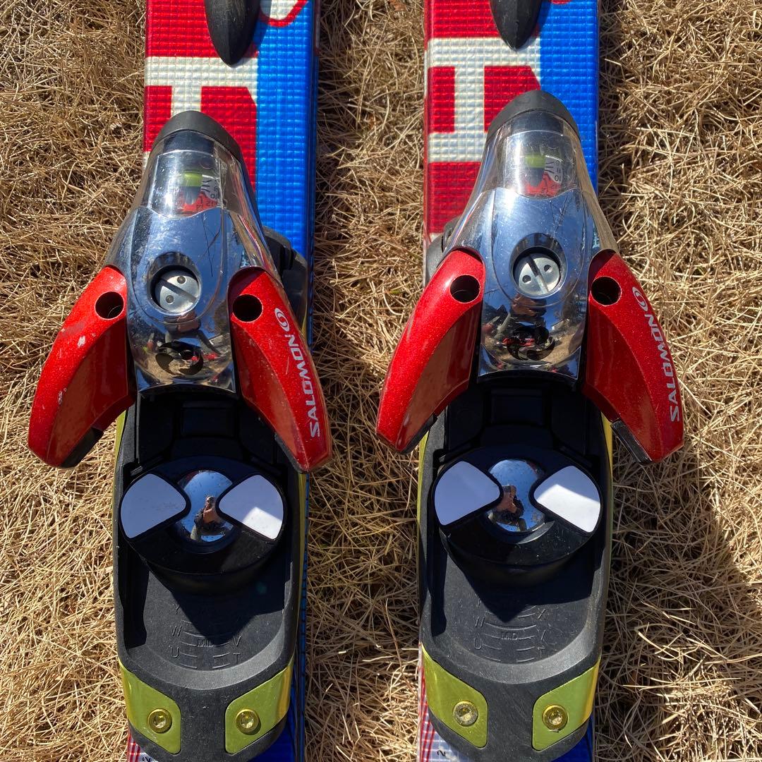 SALOMON CROSSMAX10 L160 スキー板 赤/青/白