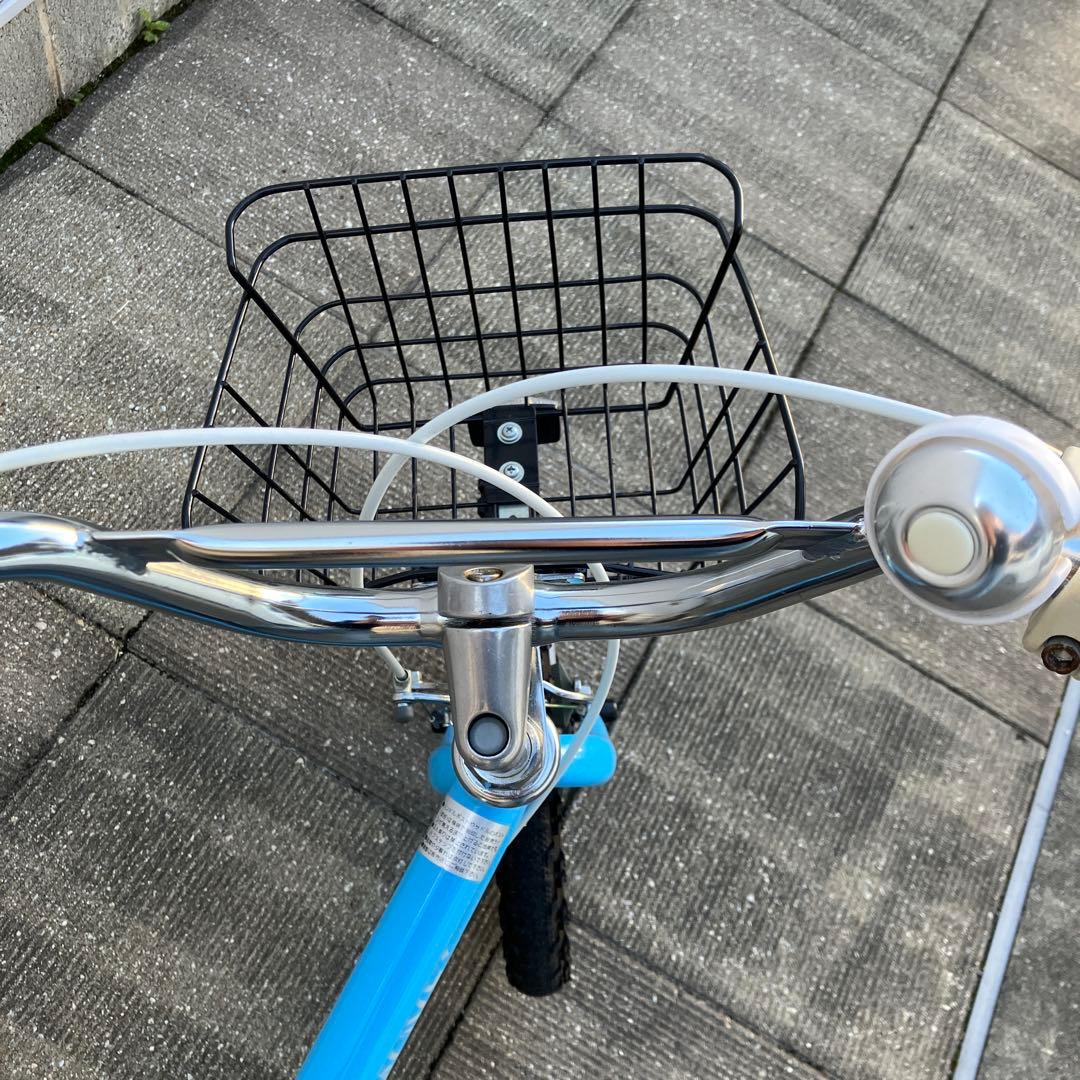 幼児用自転車 前カゴ付き　美品　16インチ