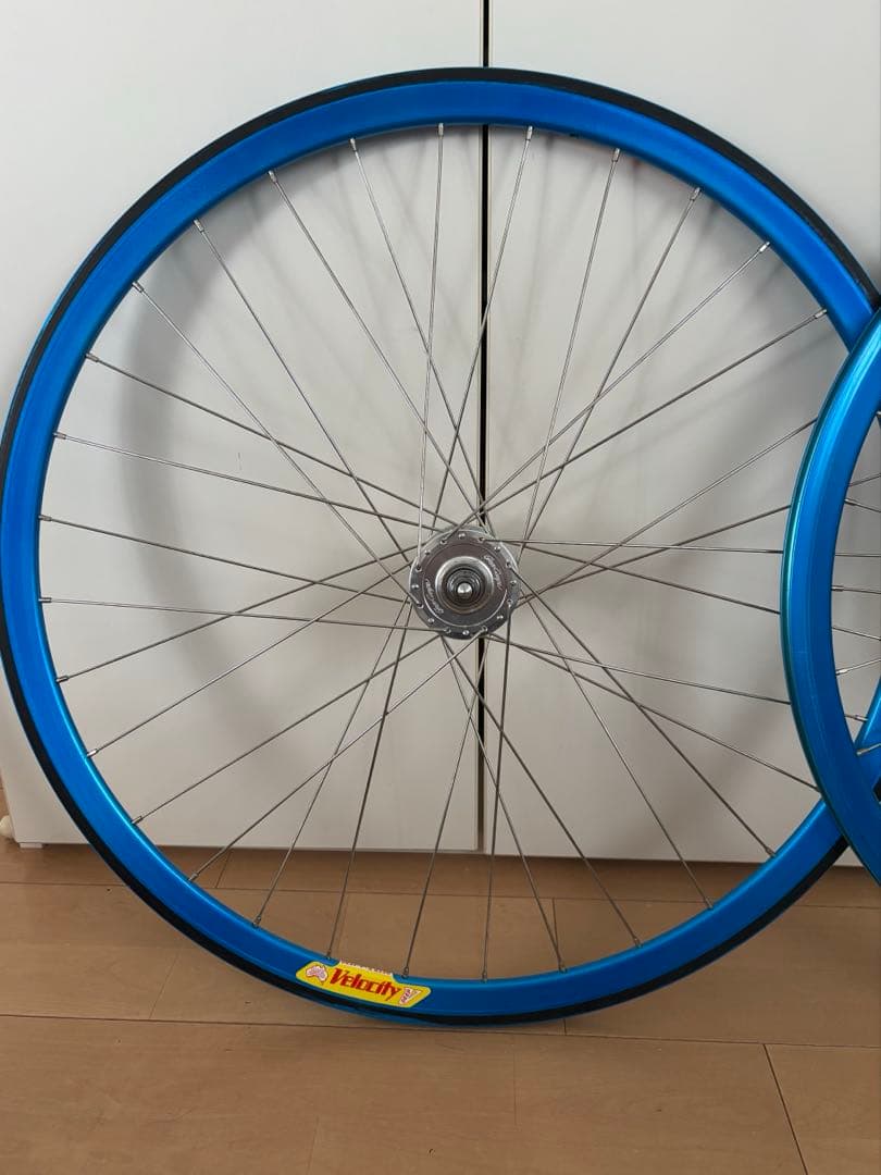 velocity グランコンペ　ピスト　ホイール　前後セット