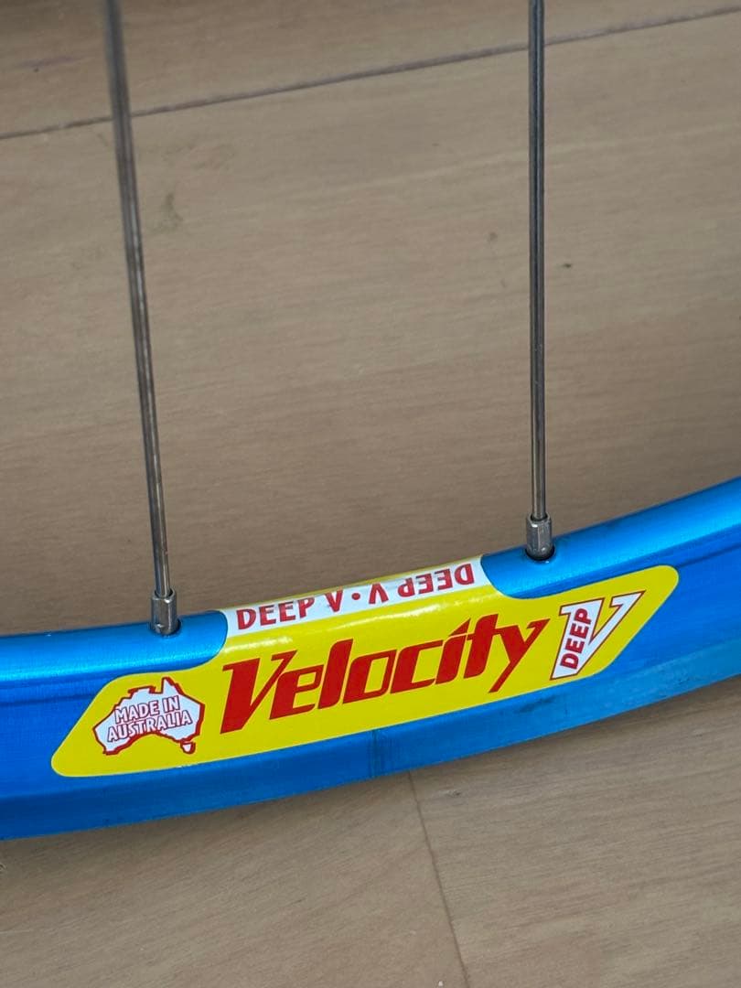 velocity グランコンペ　ピスト　ホイール　前後セット