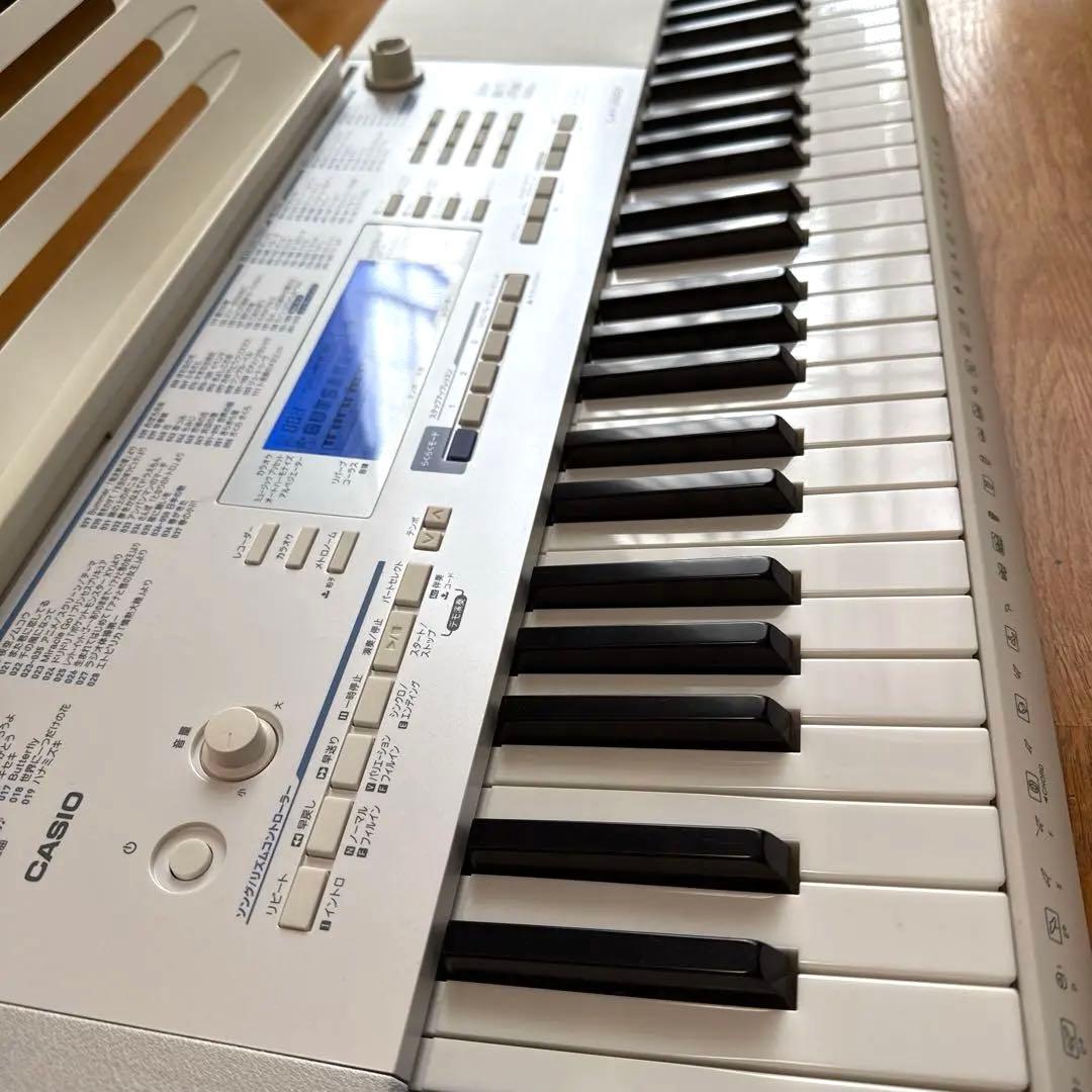 CASIO キーボード LK222 カシオ 光ナビゲーションキーボード