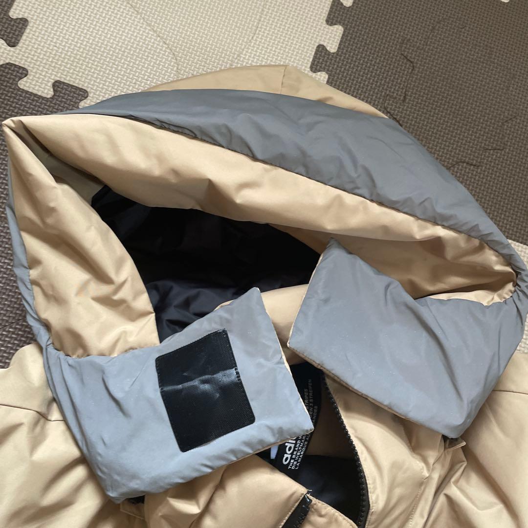 adidas プライムグリーン 3ストライプジャケット L