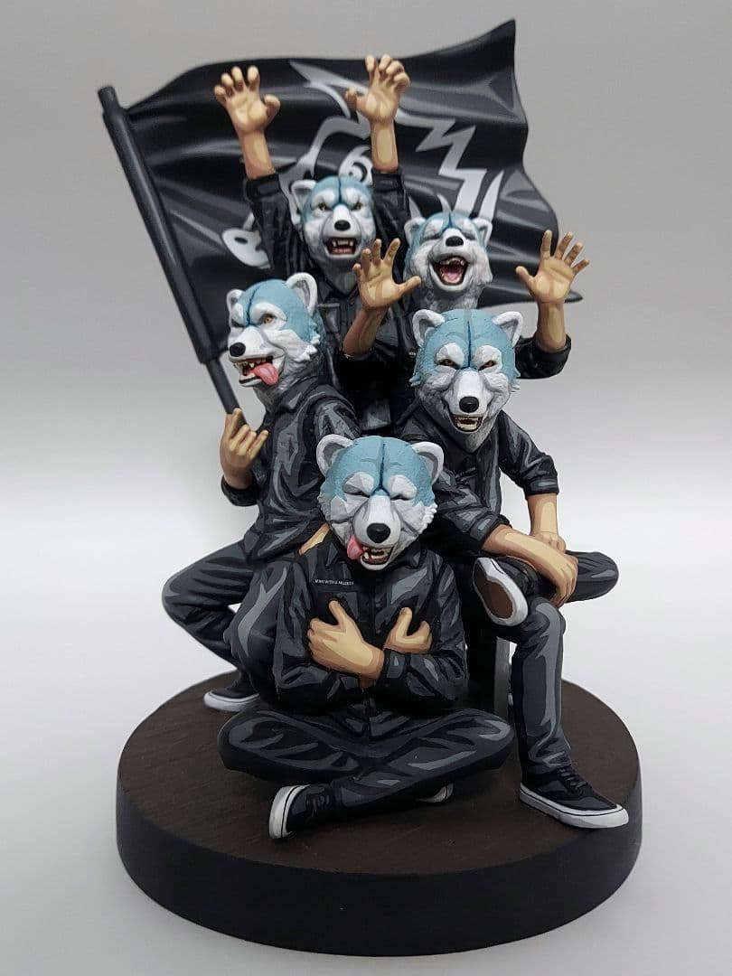 マンウィズ　一番くじ　A賞　フィギュア　二次元彩色　リペイント