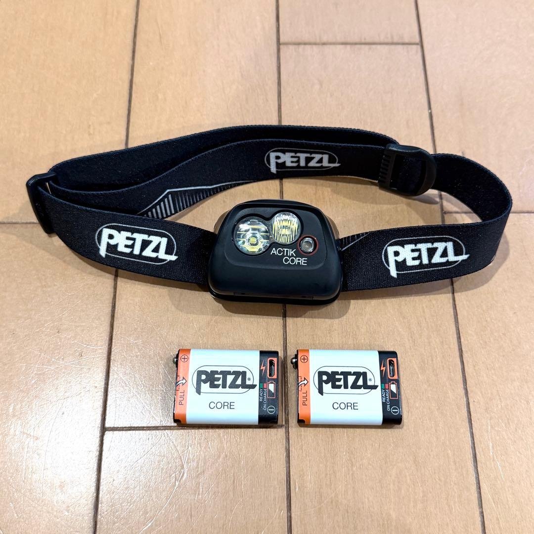 PETZL ACTIK CORE アクティックコア 350ルーメン ヘッドライト