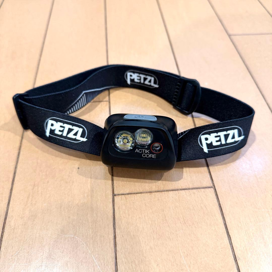 PETZL ACTIK CORE アクティックコア 350ルーメン ヘッドライト