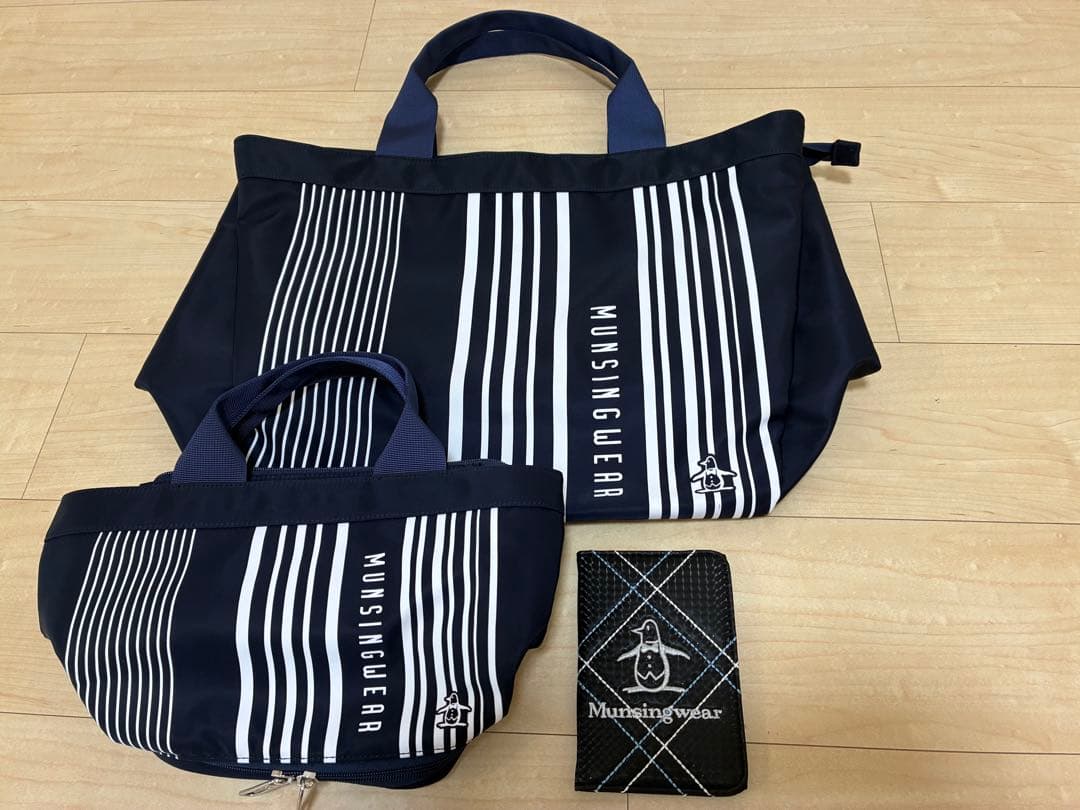 美品　Munsingwear トートバッグ / カートバッグセット