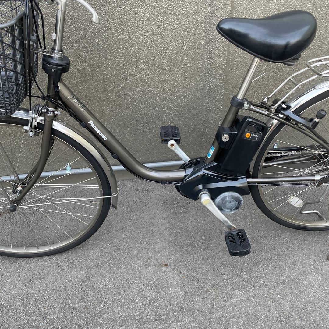 パナソニック電動アシスト自転車26インチ16A h グレー