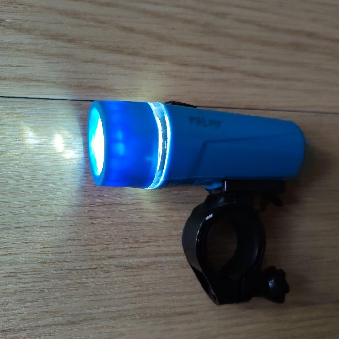 子供用自転車20インチ ビーチクルーザー パステルグリーン 前カゴ、LEDライト