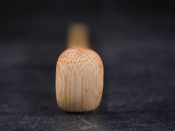 【茶道具　吉田　宗仙　茶杓「銘　喝」小林　太玄老師書付（共箱）】