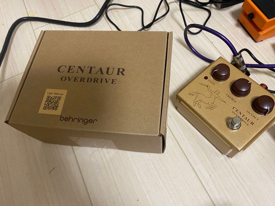 s*l様 Behringer CENTAUR OVERDRIVE 旧ロゴ 完全未