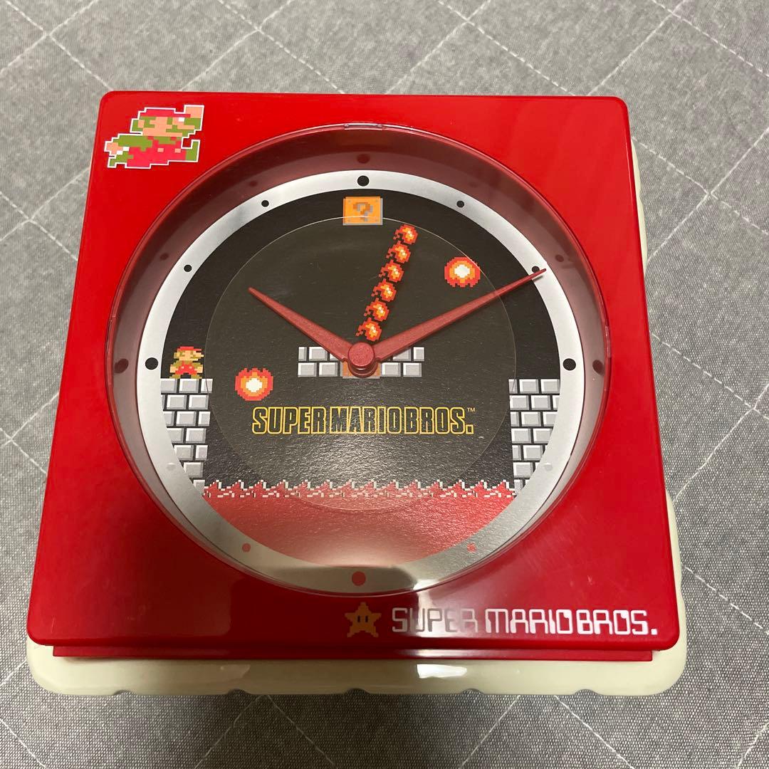 【新品未使用】スーパーマリオ卓上クロック 全3種 コンプリート非売品希少