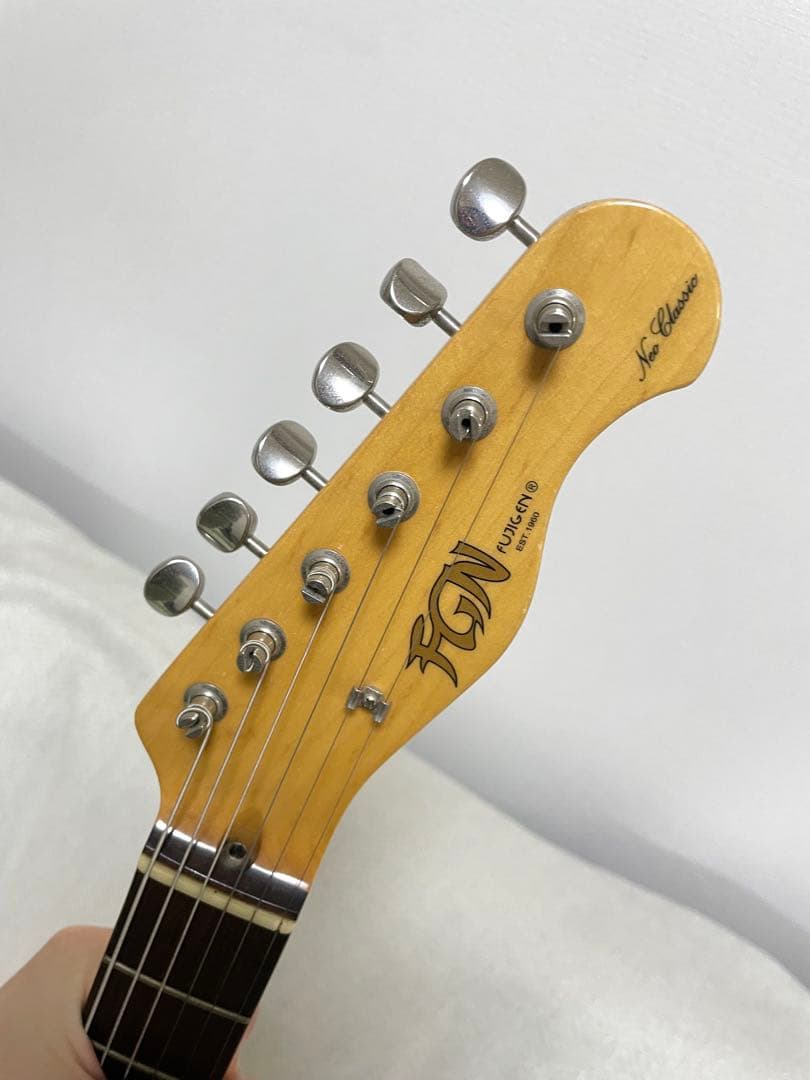 単品FusionTelecasterタイプエレキギタ（SparkMiniアンプ）